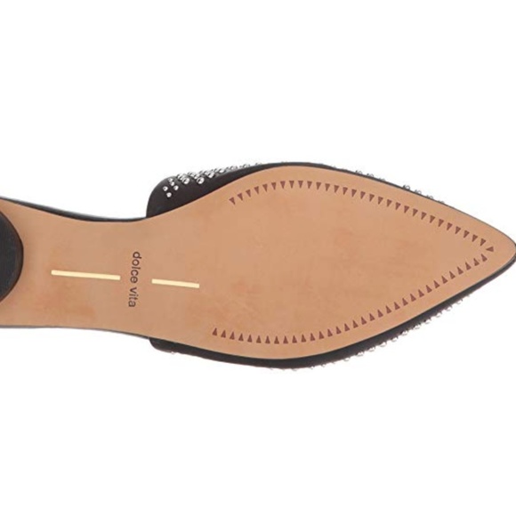 LAST ONE NWT Dolce Vita Black Leather Mule - Picture 5 of 7